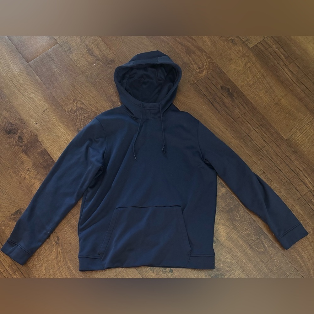 Under Armour Mens hoodie loose fit cold gear Sz Medium navy blue